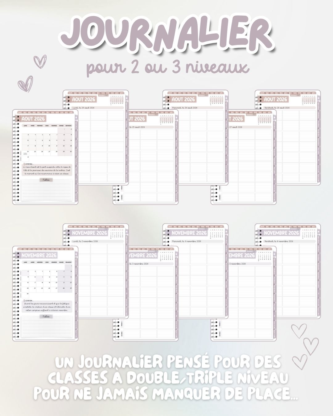 Le journal de classe numérique 2026-2027