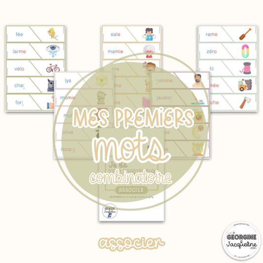 Je lis mes premiers mots – Pack économique (7 ateliers)