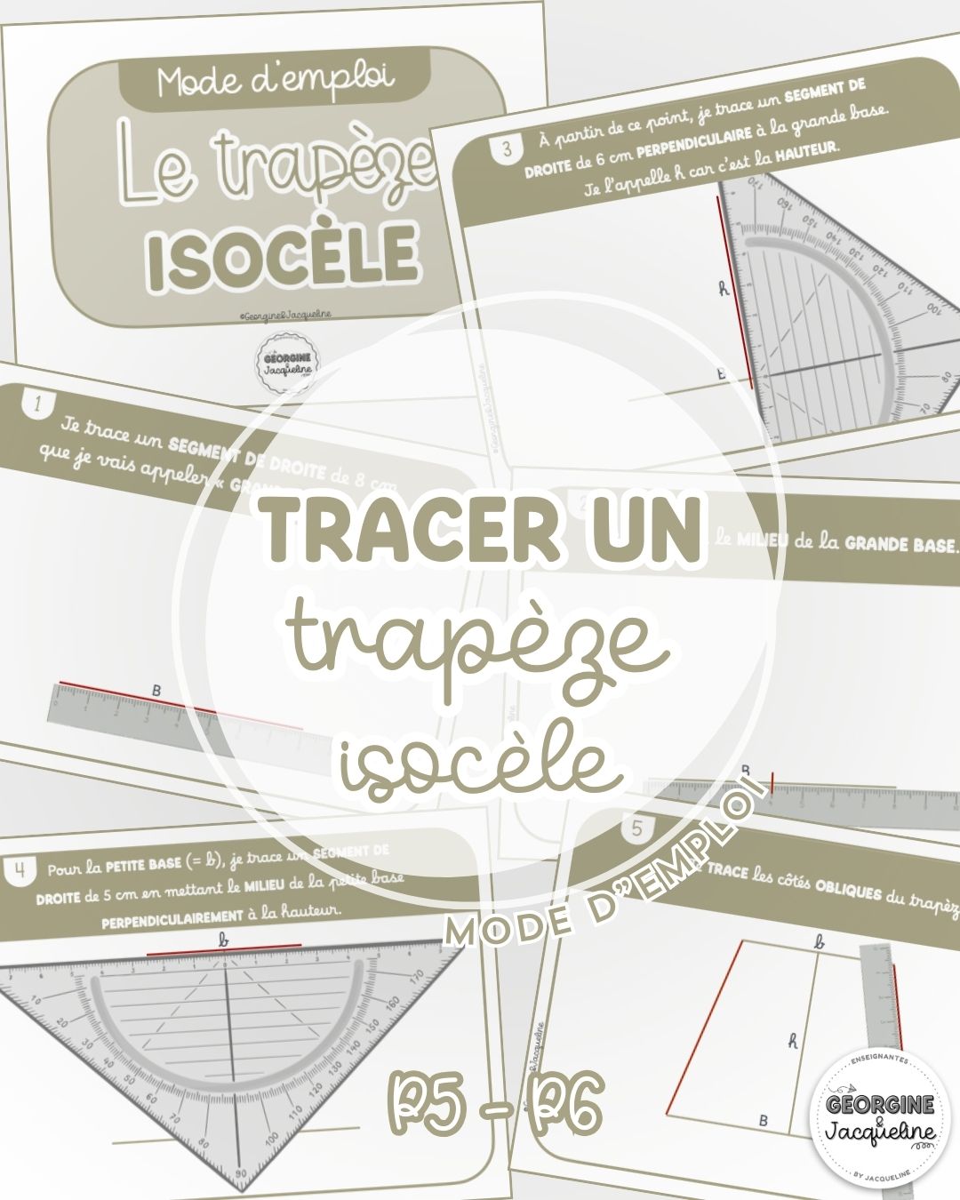 Tracer un trapèze isocèle – Mode d’emploi pas à pas