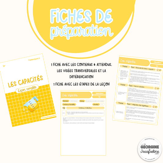 Les capacités - leçon complète