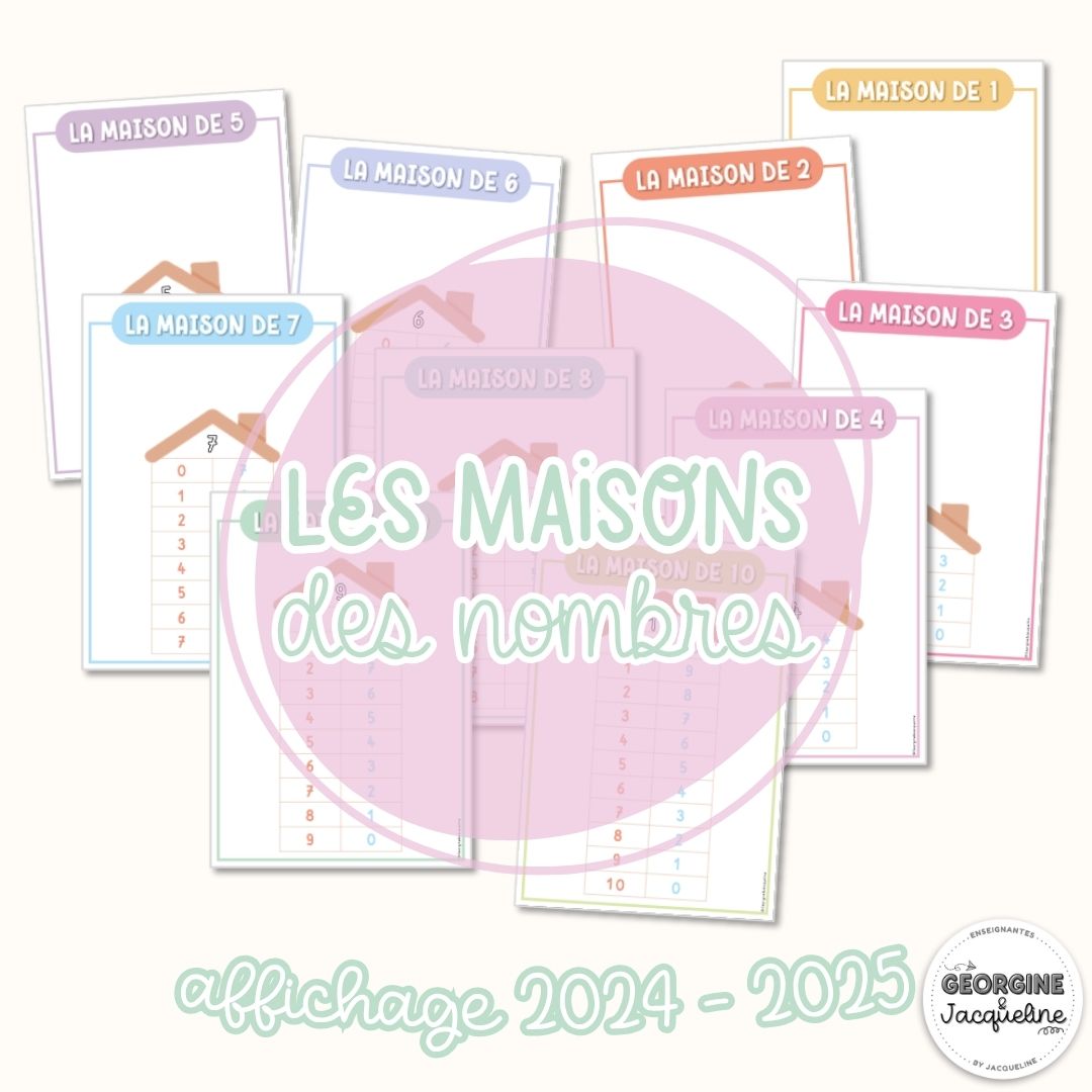 Maisons des nombres – Affichage 2024-2025