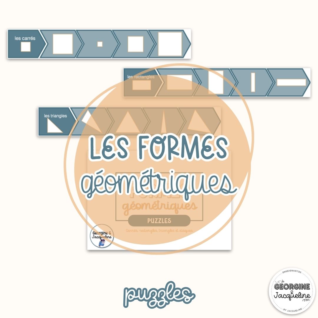 Les formes géométriques – Puzzles