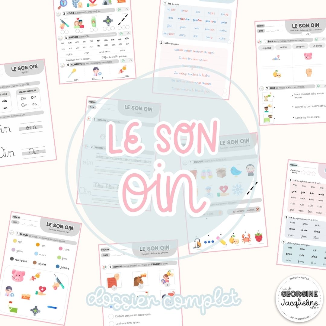 Le son OIN - dossier d'apprentissage du code