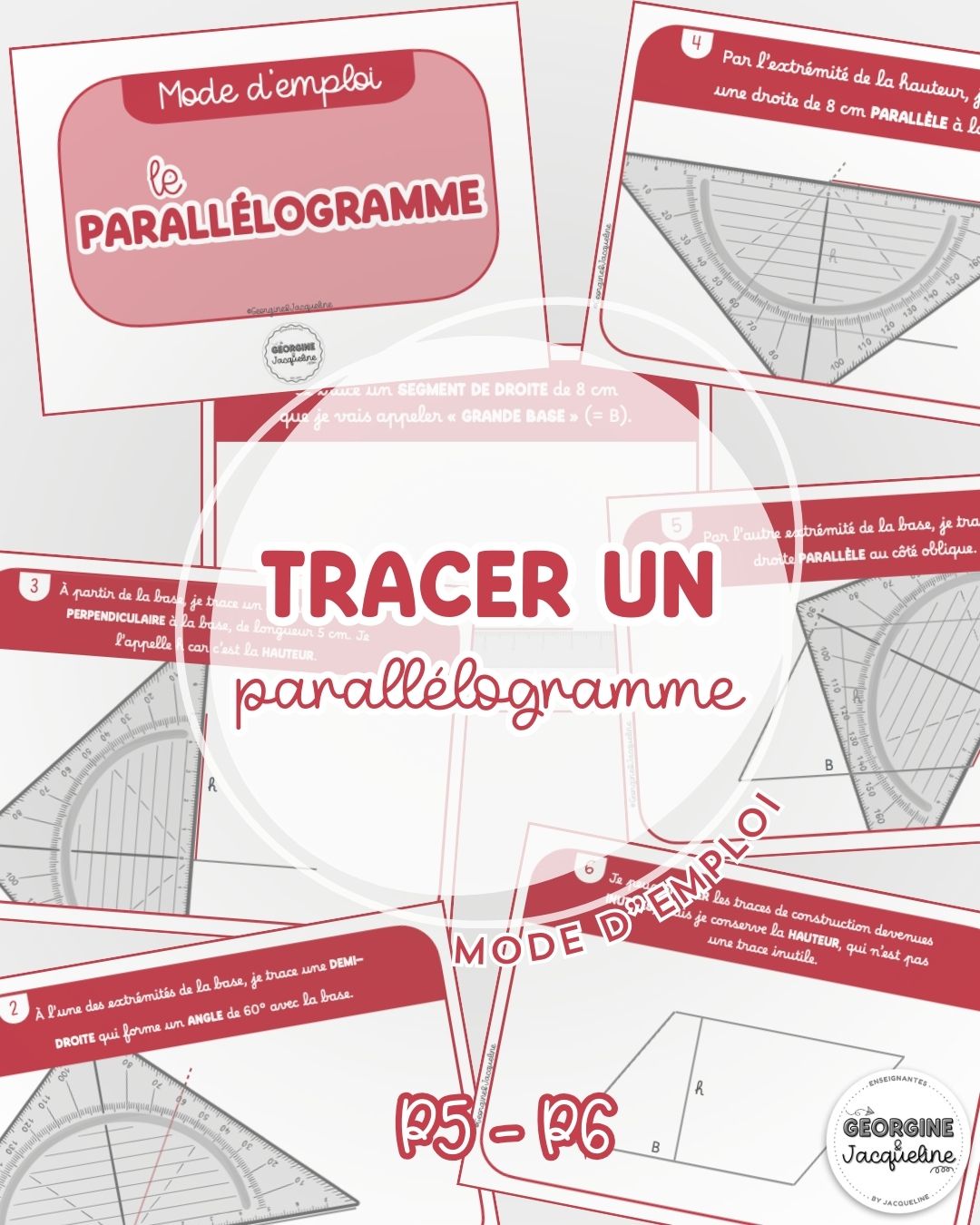 Tracer un parallélogramme – Mode d’emploi pas à pas