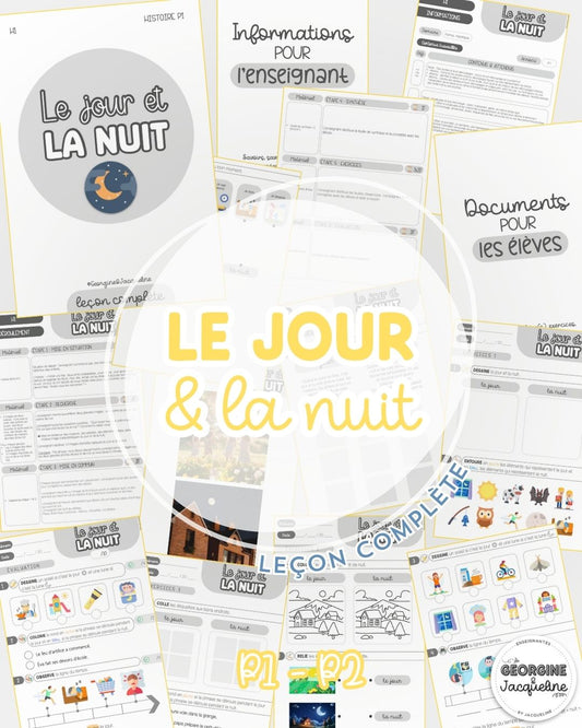 Le jour et la nuit – Leçon complète