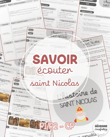 Savoir écouter sur l'histoire de saint Nicolas