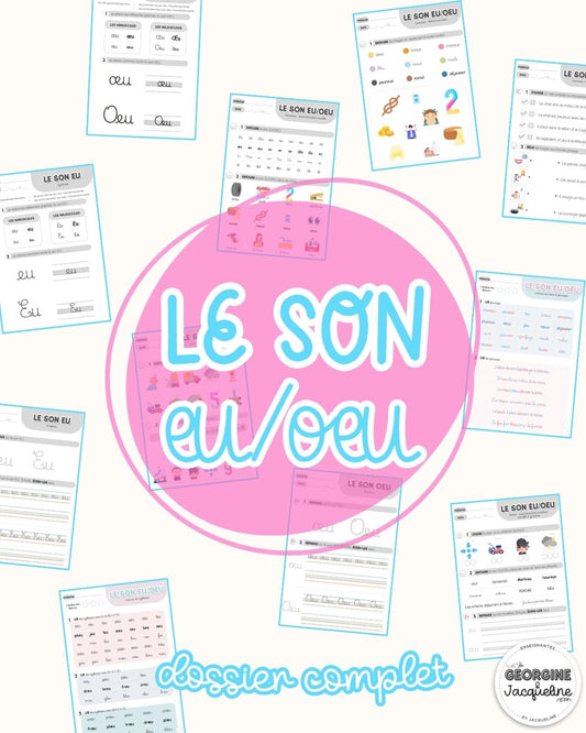 Le son EU/ŒU - dossier d'apprentissage du code