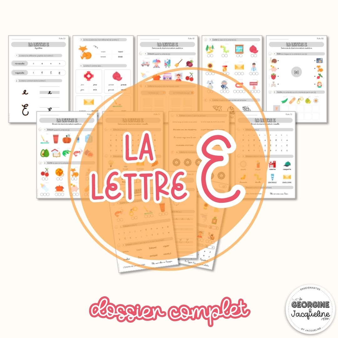 Les voyelles + é - dossiers d'apprentissage du code – Pack économique