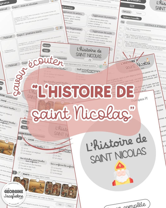 Savoir écouter sur l'histoire de saint Nicolas