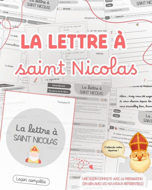 La lettre à saint Nicolas - leçon complète