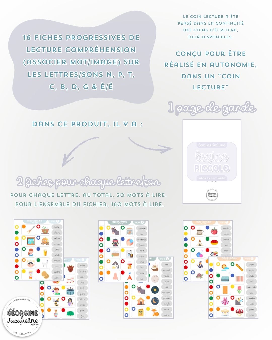 Le coin de lecture 1  – Lecture compréhension (P1)