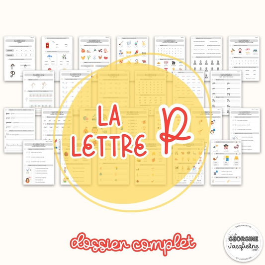 La lettre P – Dossier d’apprentissage du code
