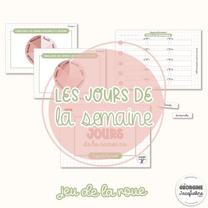 Les jours de la semaine - Pack économique complet – leçon + 8 ateliers