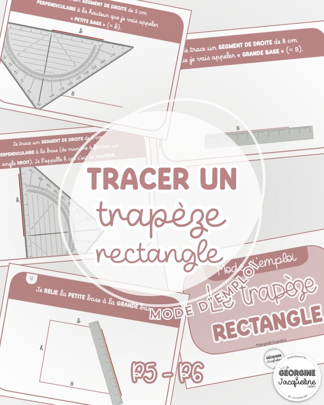 Tracer un trapèze rectangle – Mode d’emploi pas à pas