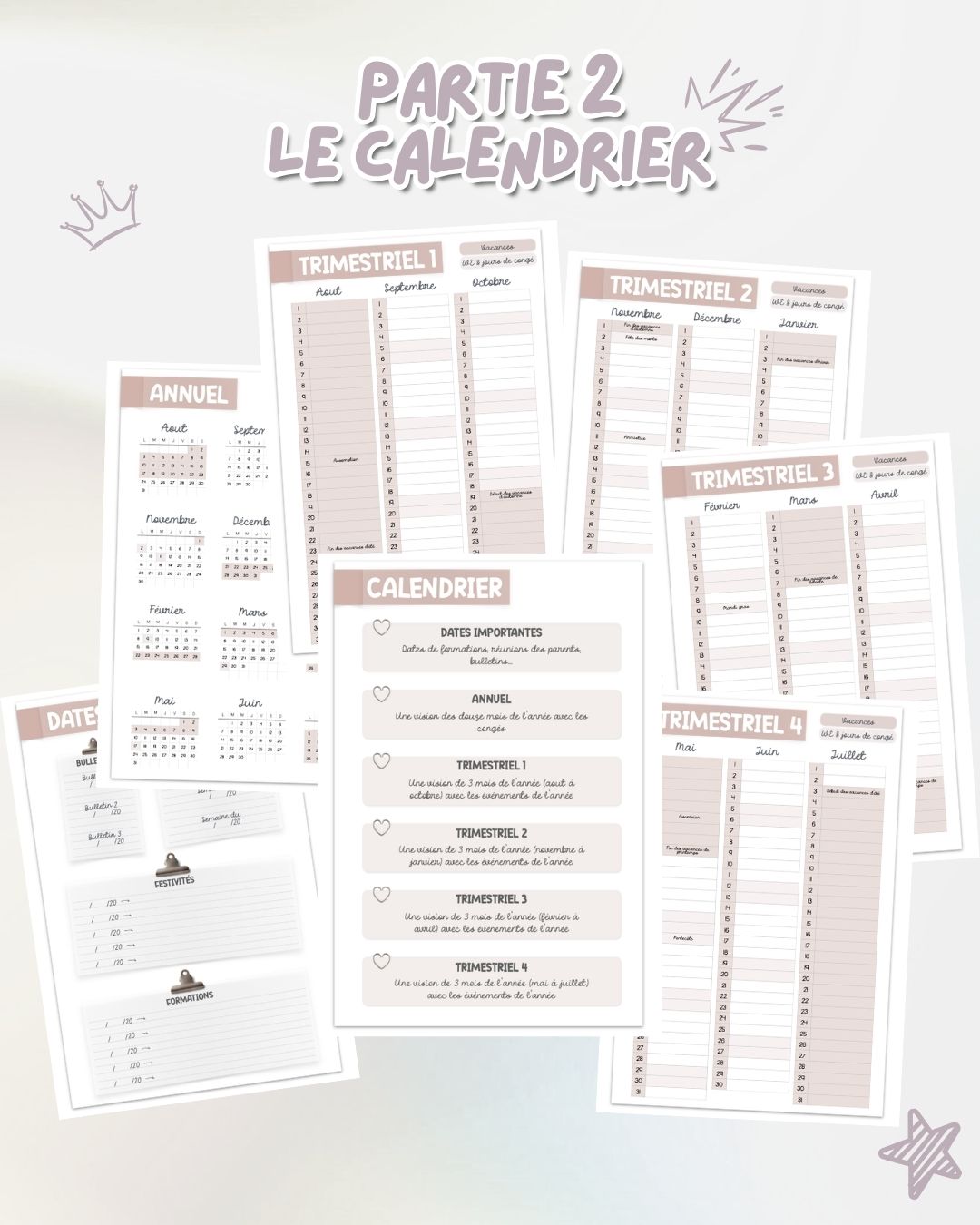 Le journal de classe papier 2026-2027