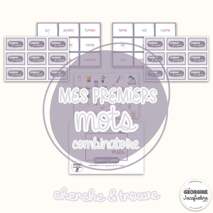 Je lis mes premiers mots – Pack économique (7 ateliers)