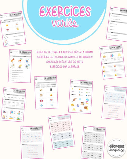 Le son EU/ŒU - dossier d'apprentissage du code
