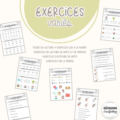 Le son ER/EZ - dossier d'apprentissage du code