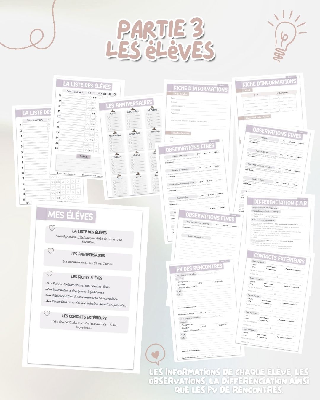 Le journal de classe papier 2026-2027