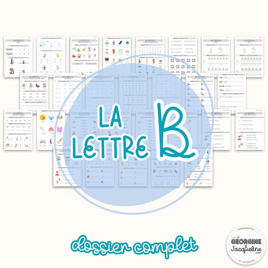 La lettre B – Dossier d’apprentissage du code