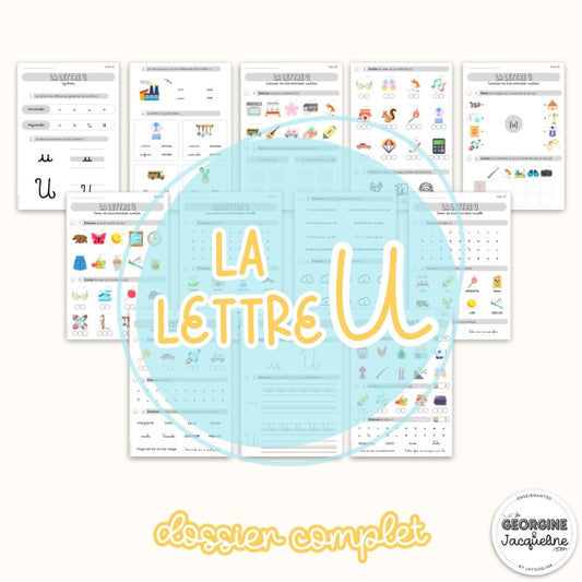 La lettre U – Dossier complet d'apprentissage du code