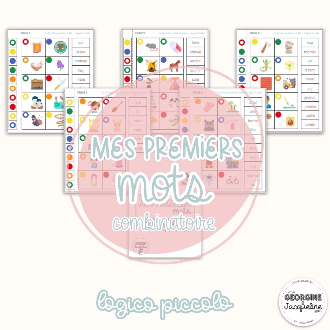 Je lis mes premiers mots – Pack économique (7 ateliers)