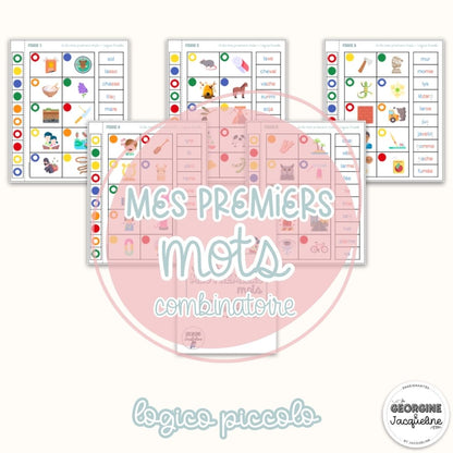 Je lis mes premiers mots – Pack économique (7 ateliers)