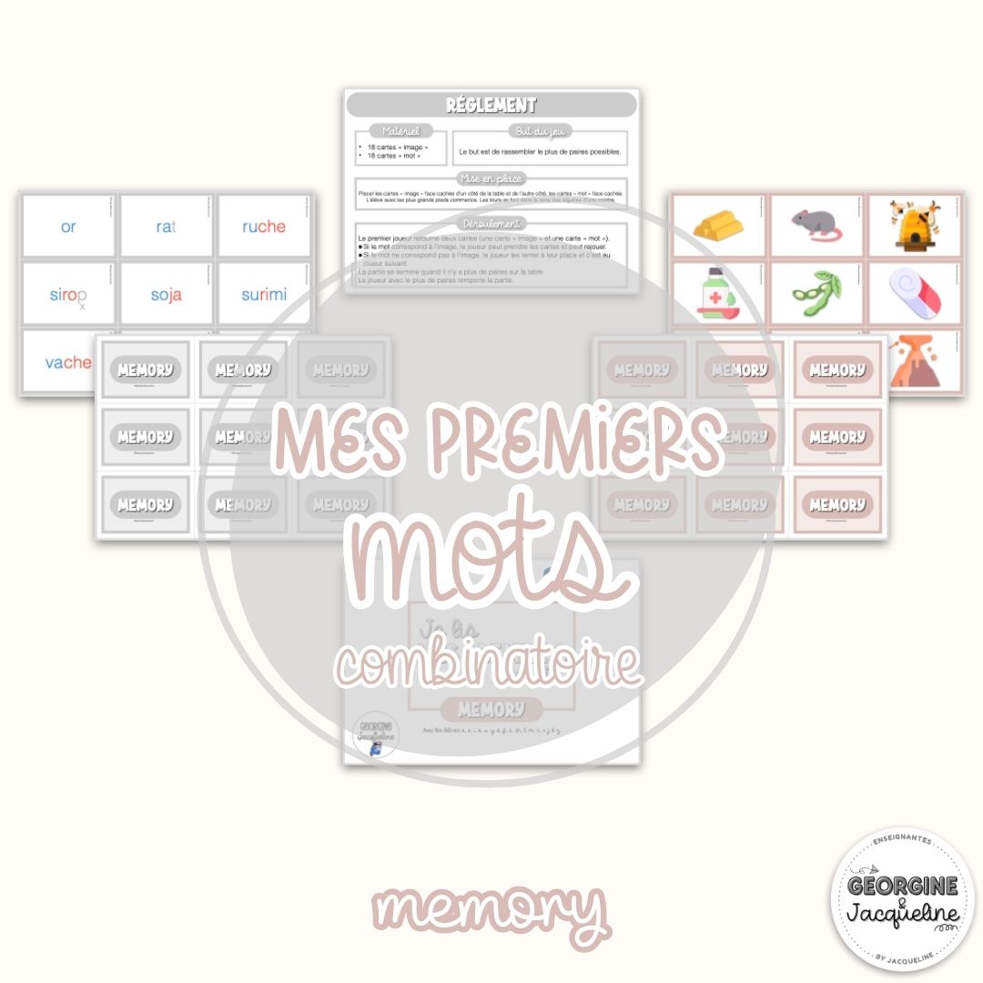 Je lis mes premiers mots – Pack économique (7 ateliers)