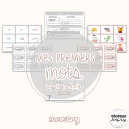 Je lis mes premiers mots – Pack économique (7 ateliers)