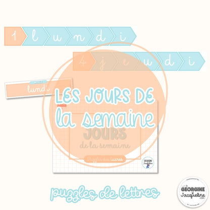 Les jours de la semaine - Pack économique complet – leçon + 8 ateliers