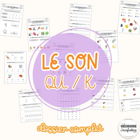 Le son QU/K – Dossier d’apprentissage du code