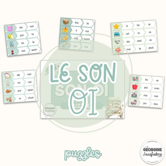 Le son OI - puzzles (atelier)