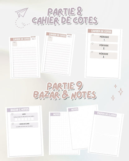 Le journal de classe papier 2026-2027