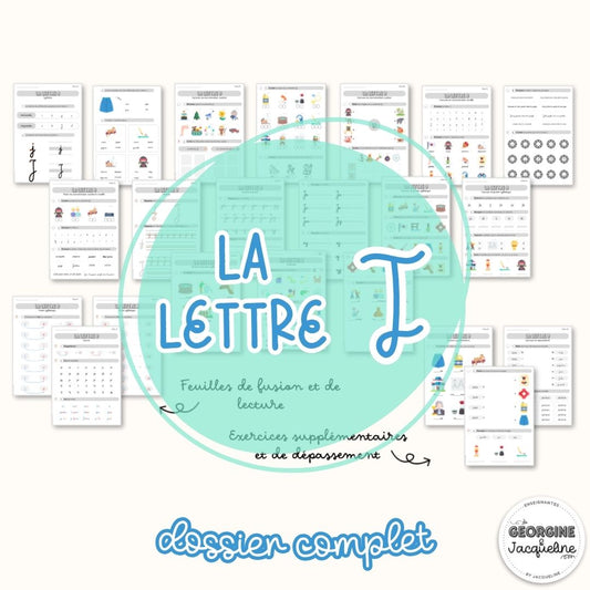 La lettre J – Dossier d’apprentissage du code