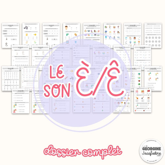Le son È/Ê – Dossier d’apprentissage du code