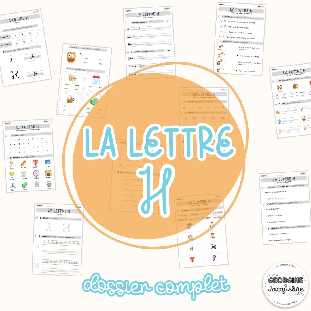 La lettre H – Dossier d’apprentissage du code