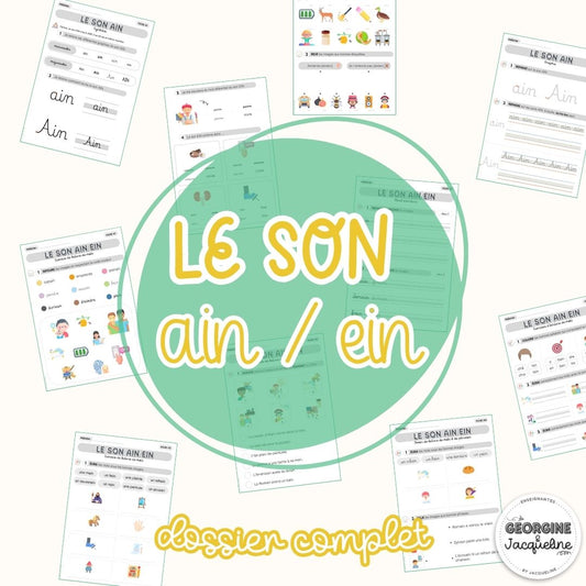 Le son AIN/EIN - dossier d'apprentissage du code