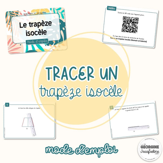 Tracer un trapèze isocèle – Mode d’emploi pas à pas
