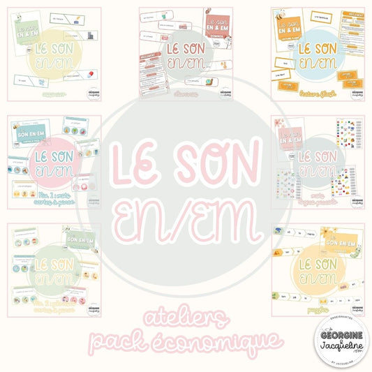 Le son EN/EM - Ateliers - Pack économique