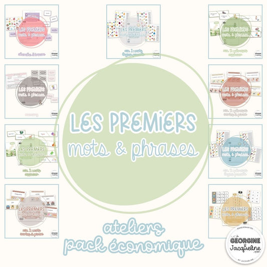 Je lis des mots et des phrases – Ateliers - Pack économique