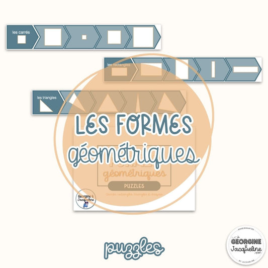 Les formes géométriques – Puzzles