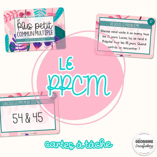 Le PPCM / le plus petit commun multiple – CÀT / Cartes à tâches