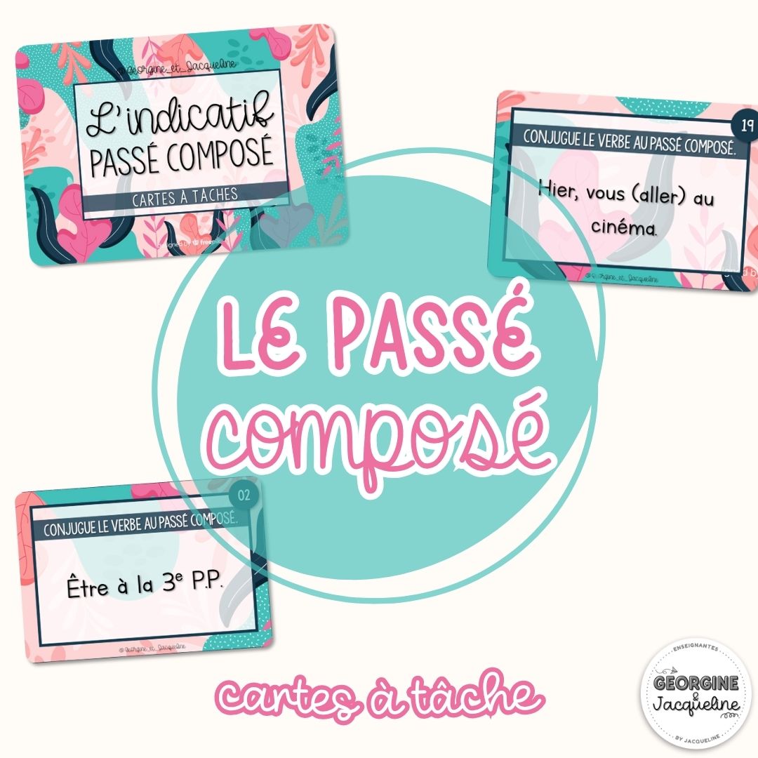 L’indicatif passé composé – CÀT / Cartes à tâches