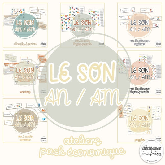 Le son AN/AM – Ateliers - Pack économique