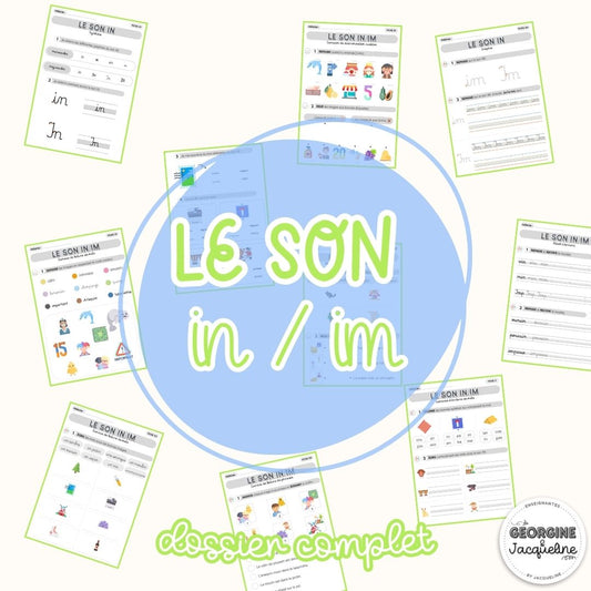 Le son IN/IM - dossier d'apprentissage du code