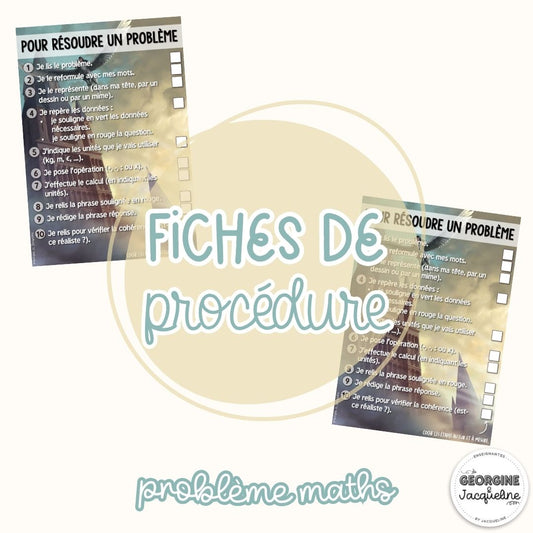 Fiche de procédure – Résoudre un problème mathématique – Thème Harry Potter