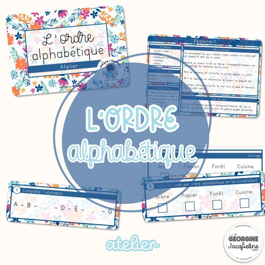 L’ordre alphabétique – Atelier / Défi