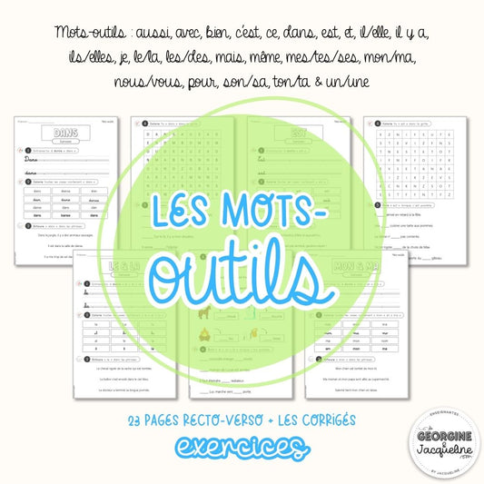 Les mots-outils – Exercices